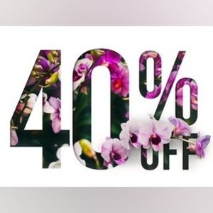 40% off bundle of 4 items